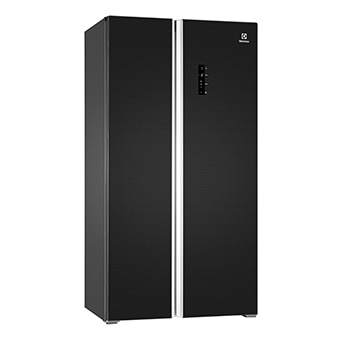 562L Black Side by Side Refrigerator