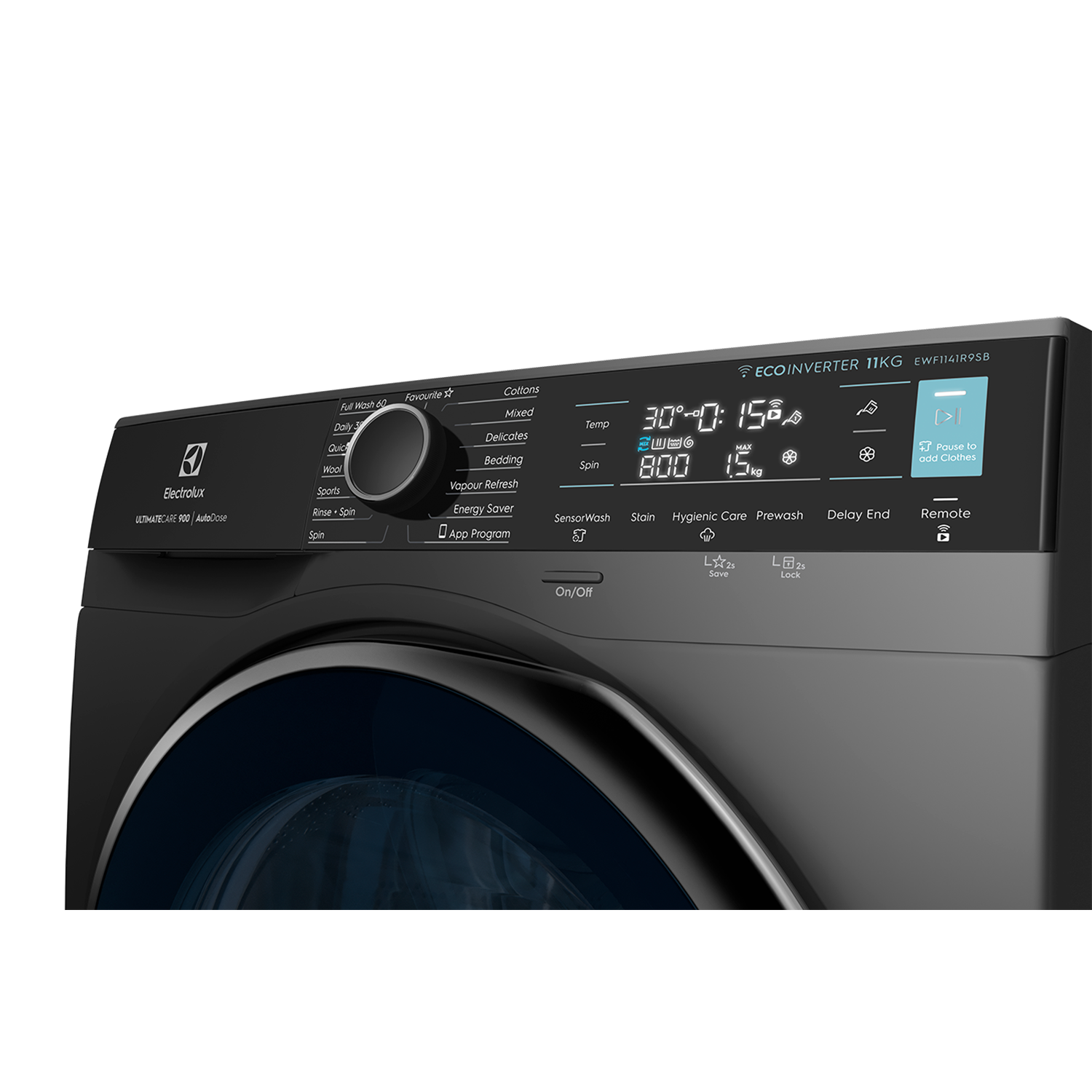 11kg Front Load Washing Machine - EWF1141R9SB | Electrolux Philippines